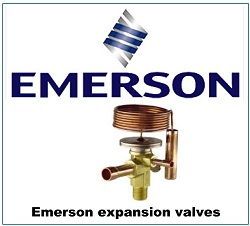 Emerson expansion valves