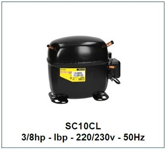 danfoss compressor sc10cl 3/8hp