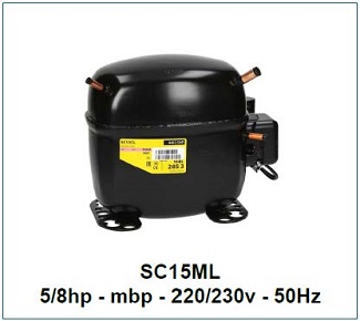 danfoss compressor sc15ml 5/8hp