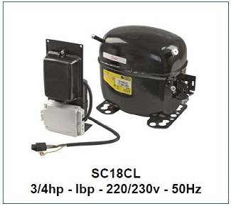 danfoss compressor sc18cl 3/4hp